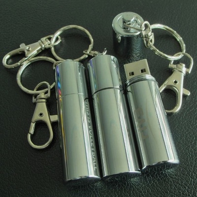 Metal battery shape usb flash drive