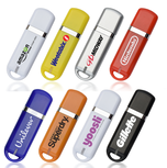 Rounded stick and cap usb flash drive