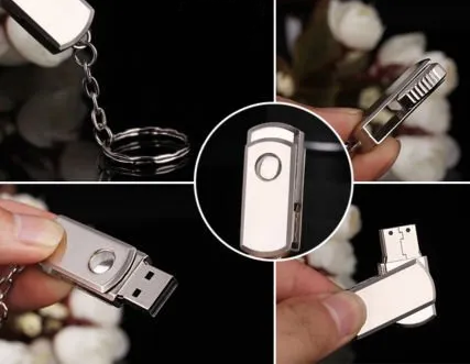 Mini Metal Swivel USB flash drive